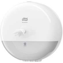Диспенсер "Tork SmartOne T9" для туалетной бумаги в мини рулонах, пластик, белый (681000)