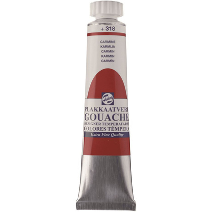 Краски гуашевые "Talens Extra Fine Quality", 318 карминовый, 20 мл, туба