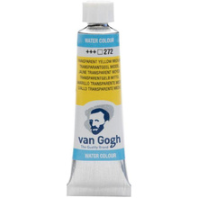 Краски акварельные "Van Gogh", 272 желтый средний прозрачный, 10 мл