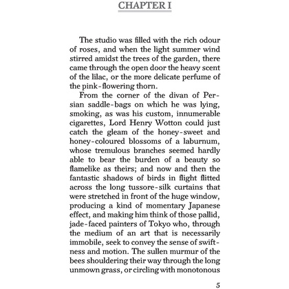 Книга на английском языке "The Picture of Dorian Gray", Оскар Уайлд - 5