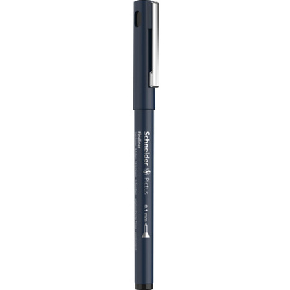 Ручка капиллярная "Schneider Fineliner Pictus", 0.1 мм, черный - 2