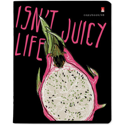 Тетрадь "Juicy life", А5, 48 листов, клетка, ассорти - 3