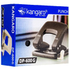 Дырокол Kangaro "DP-600G", 22 листа, темно-синий - 3