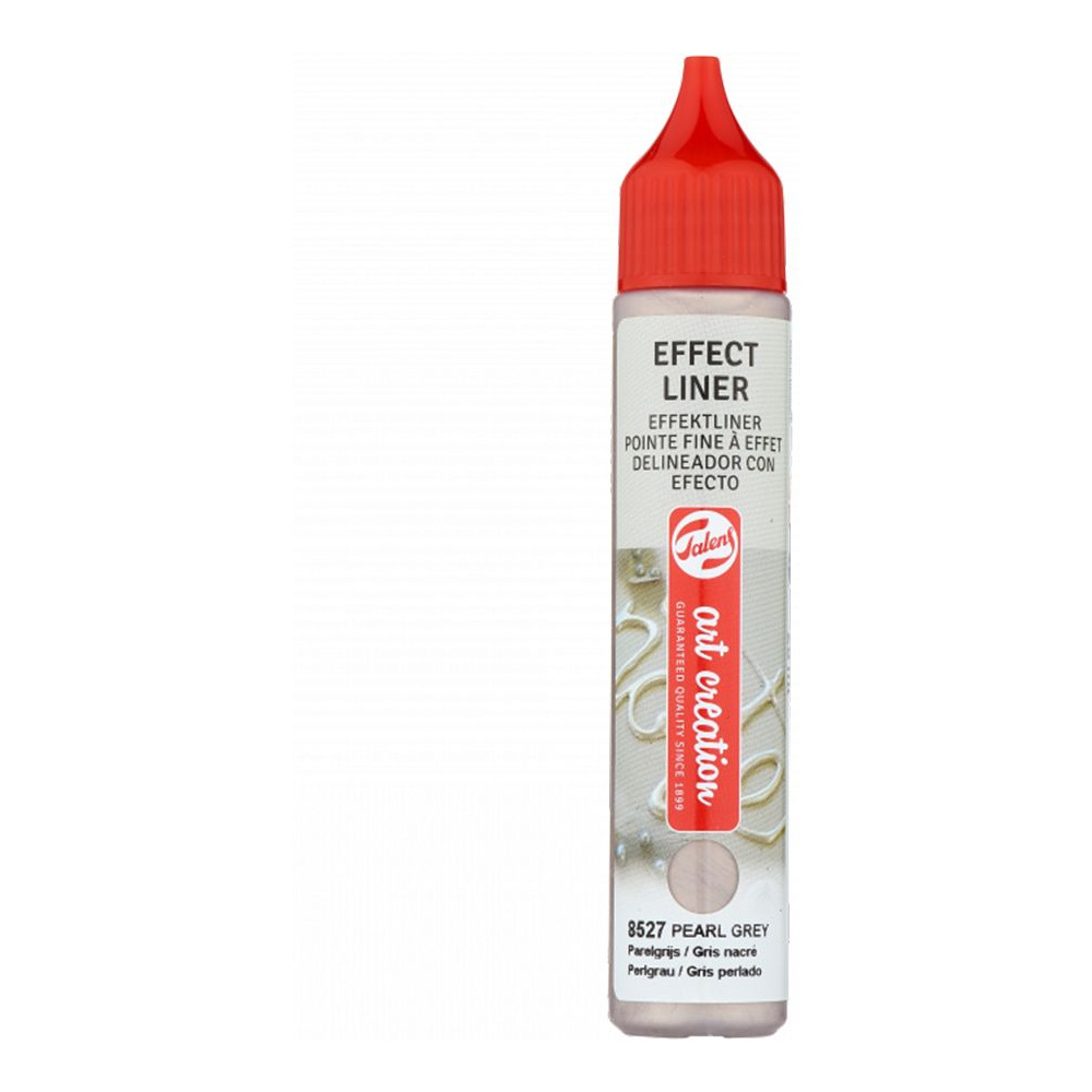 Контур декоративный "EFFECT LINER", 28 мл, 8527 серый жемчужный