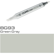 Маркер перманентный "Copic ciao", BG-93 зелено-серый