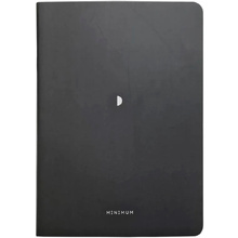 Тетрадь "Minimalism черный", А5, 40 листов, клетка, черный