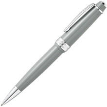 Ручка шариковая автоматическая "Cross Bailey Light", 0.7 мм, серый, стерж. черный