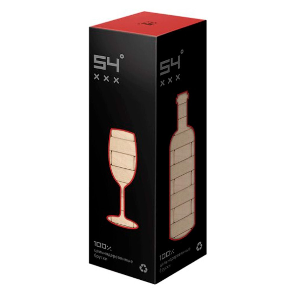 Игра настольная "Башня "54 ххх" Алкогольная"
