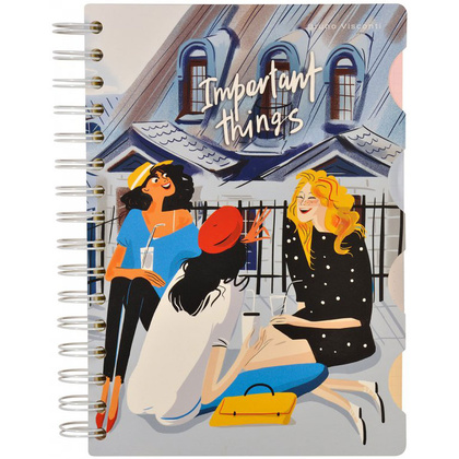 Блокнот "Art Journal", A5, 120 листов, клетка, линейка, точка, ассорти