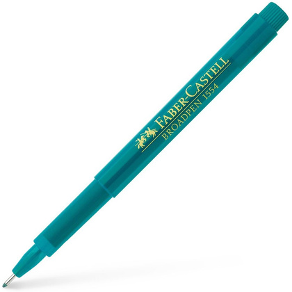 Ручка капиллярная "Broadpen 1554", 0.8 мм, бирюзовый