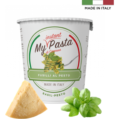 Паста фузилли "My instant pasta" с соусом песто, 70 г