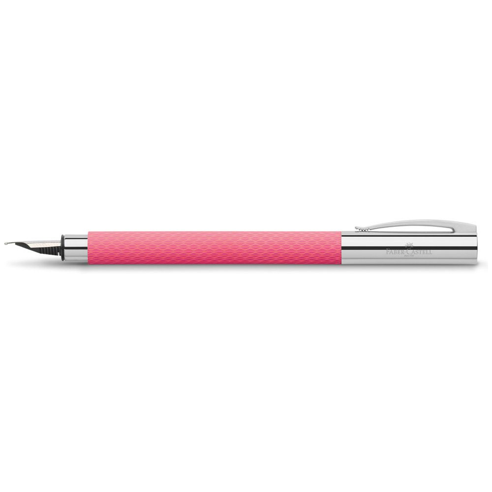 Ручка перьевая "Ambition Pink Sunset", M, розовый, патрон черный - 2