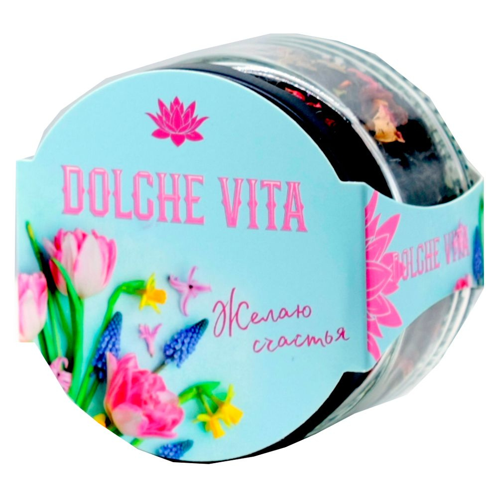 Чай Dolche vita "Желаем счастья!", 50 г, черный
