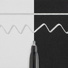 Маркер для каллиграфии "Pen-Touch", серебряный - 2