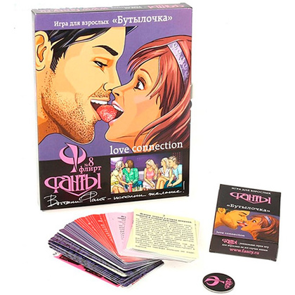 Игра настольная "Фанты: Флирт 08 Бутылочка" - 3