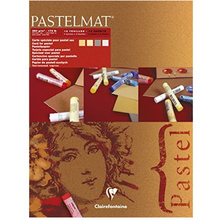 Блок бумаги "Pastelmat", 30x40 см, 360 г/м2, 12 листов, 4 цвета