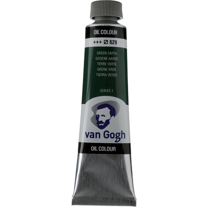 Краски масляные "Van Gogh", 629 зеленая земля, 40 мл, туба
