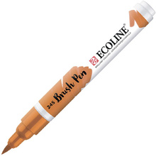 Маркер акварельный "Ecoline", 245 желтый шафрановый