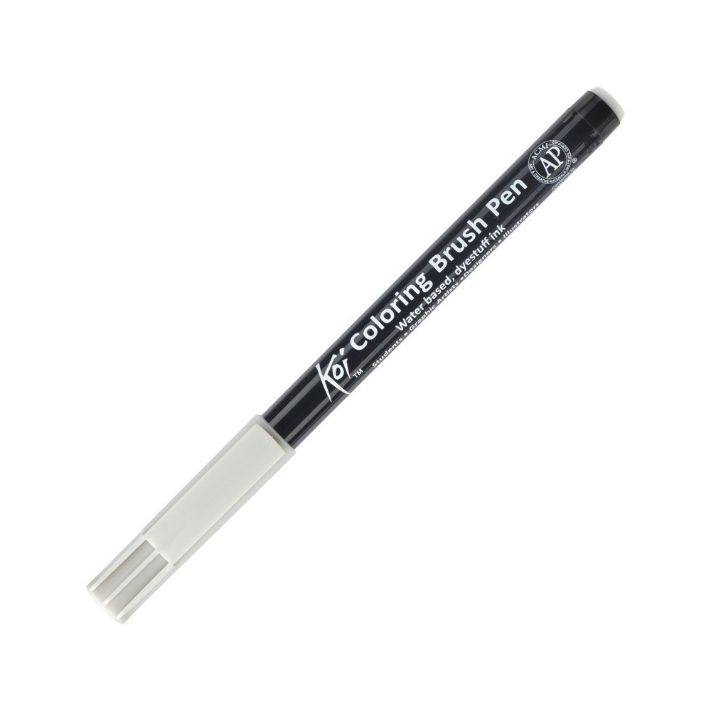 Маркер акварельный "Koi Color Brush", теплый светло-серый