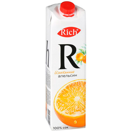 Сок "Rich", 1 л, апельсин