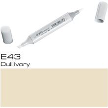 Маркер перманентный "Copic Sketch", E-43 тусклая слоновая кость