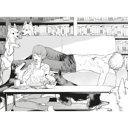 Книга "Человек-бензопила. Книга 5. Купание в ванне. Чувства собаки", Тацуки Фудзимото - 5