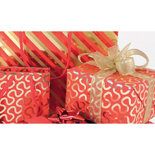 Бумага декоративная в рулоне "Premium. Red", 2x0.7 м, 80 г/м2, ассорти