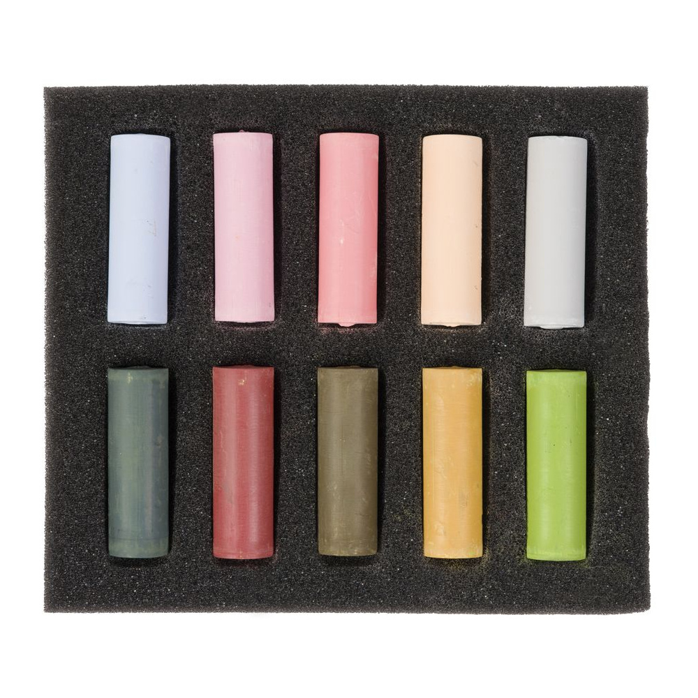 Набор мягкой пастели "Rembrandt Half Pastel", 10 цветов, приглушенные оттенки - 2