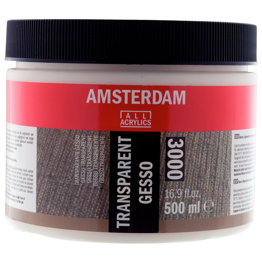 Грунт акриловый "Amsterdam", 500 мл, прозрачный