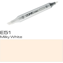 Маркер перманентный "Copic ciao", E-51 молочный белый