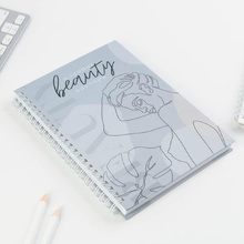 Планинг для записи клиентов недатированный "You are beauty", A5, 86 листов, серый
