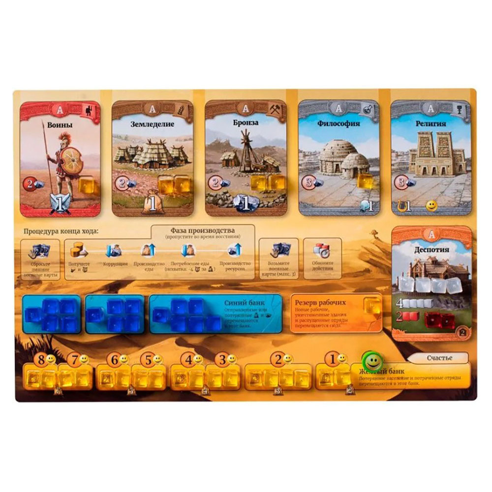 Игра настольная "Сквозь века" - 16