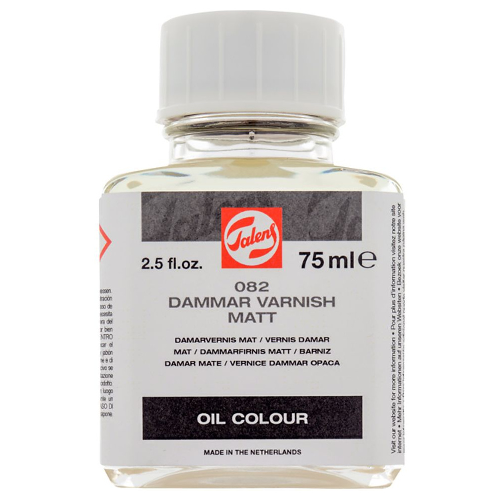 Лак даммарный "Talens 082" матовый, 75 мл