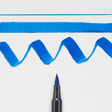 Маркер акварельный "Koi Color Brush", лазурный