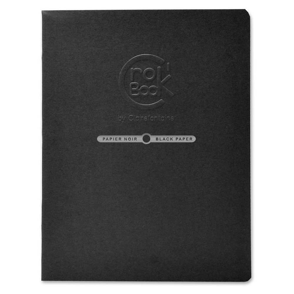 Скетчбук "Crok'Book black", 17х22 см, 120 г/м2, 20 листов, черный