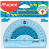 Транспортир Maped "Flex" 180°, 12 см, ассорти - 4