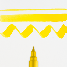 Маркер акварельный "Ecoline", 201 желтый светлый