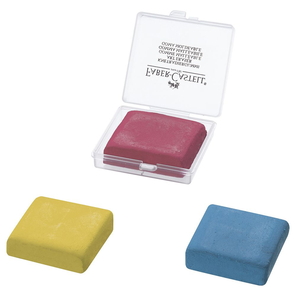 Ластик-клячка "Faber-Castell", 1 шт, ассорти - 2