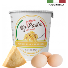 Паста фузилли "My instant pasta" карбонара, 70 г
