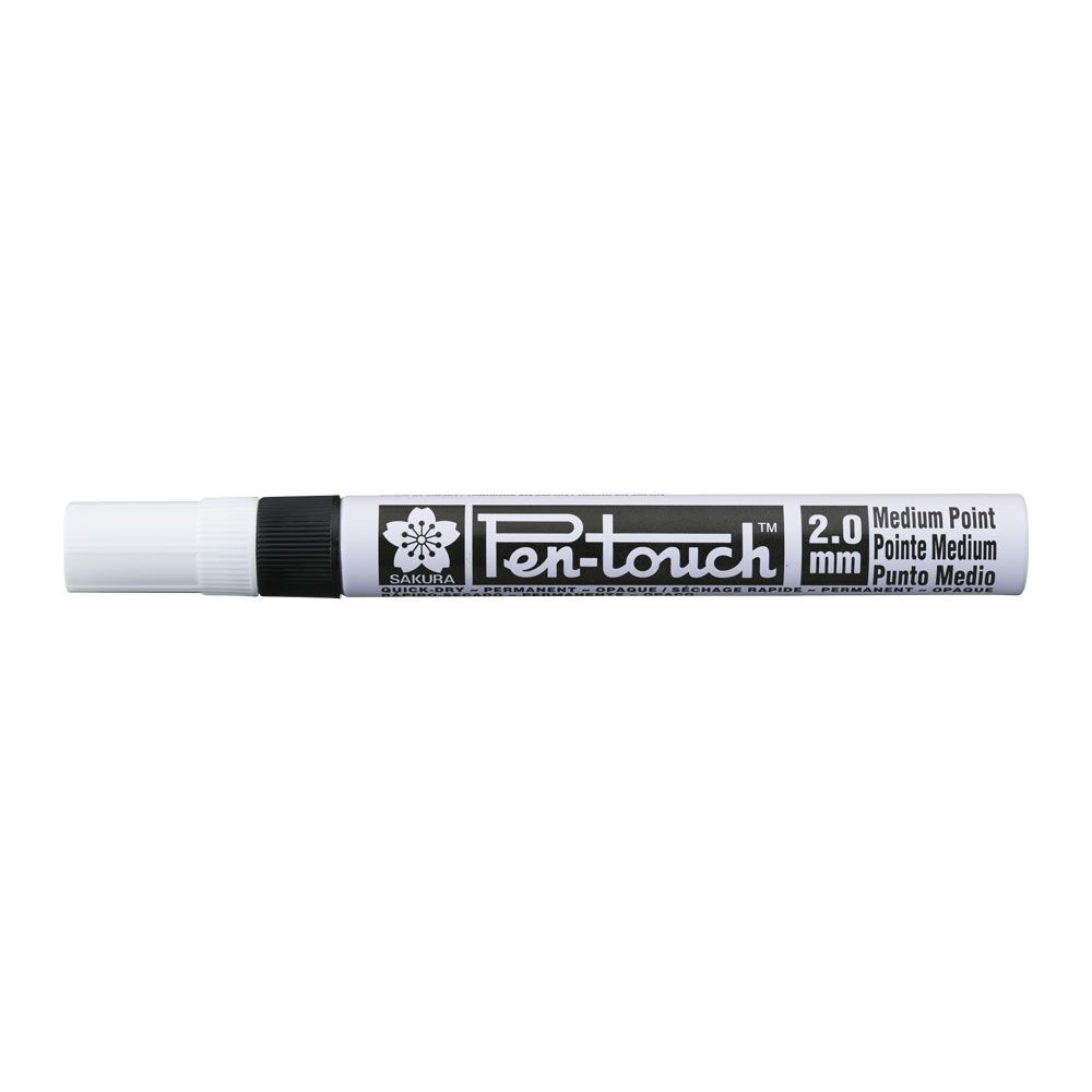 Маркер перманентный "Pen-Touch", M, черный - 3