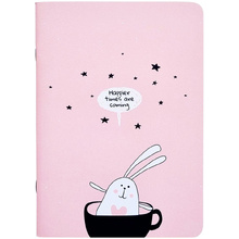 Тетрадь "Bunny розовый", А5, 48 листов, клетка, розовый