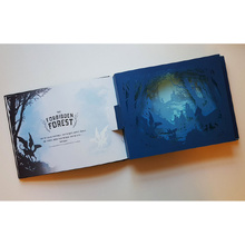 Книга на английском языке "Harry Potter. Creatures. A Paper Scene Book",  Illustr.