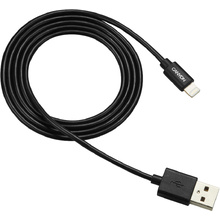 Кабель CANYON MFI "CNS-MFICAB01B", 1 м, черный