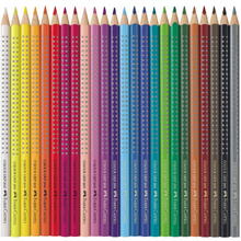 Цветные карандаши Faber-Castell "Grip", 24 цвета, металлическая упаковка