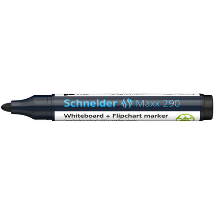 Маркер для доски "Schneider Maxx 290", черный  - 5