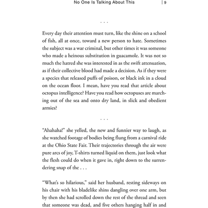 Книга на английском языке "No One Is Talking About This", Patricia Lockwood - 9