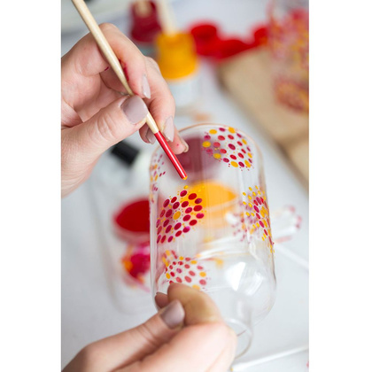 Краски декоративные "GLASS&PORCELAIN TRANSPARENT", 30 мл, 8020 золотистый - 3