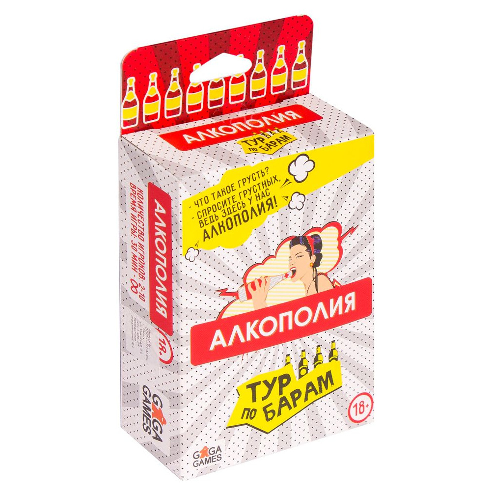 Игра настольная "Алкополия. Тур по барам"