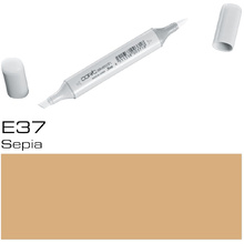 Маркер перманентный "Copic Sketch", E-37 сепия