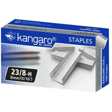 Скобы "Kangaro", 23/17, 1000 шт, металлик